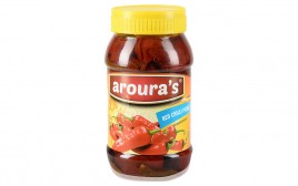 Aroura Red Chilli Pickle (In Mustard Oil)  Plastic Jar  400 grams